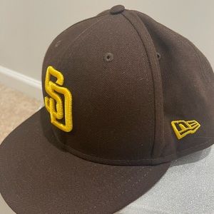 San Diego Padres hat.